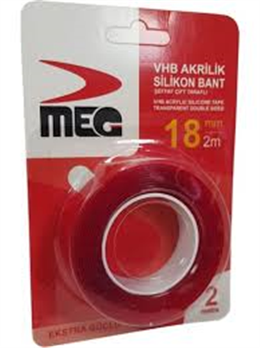 MEG 48X20 ÇİFT TARAFLI BANT HALI KAYDIRMAZ